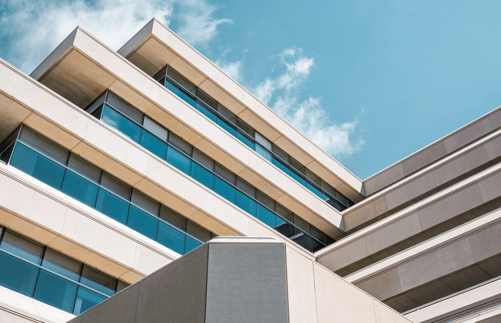 Modern building facade