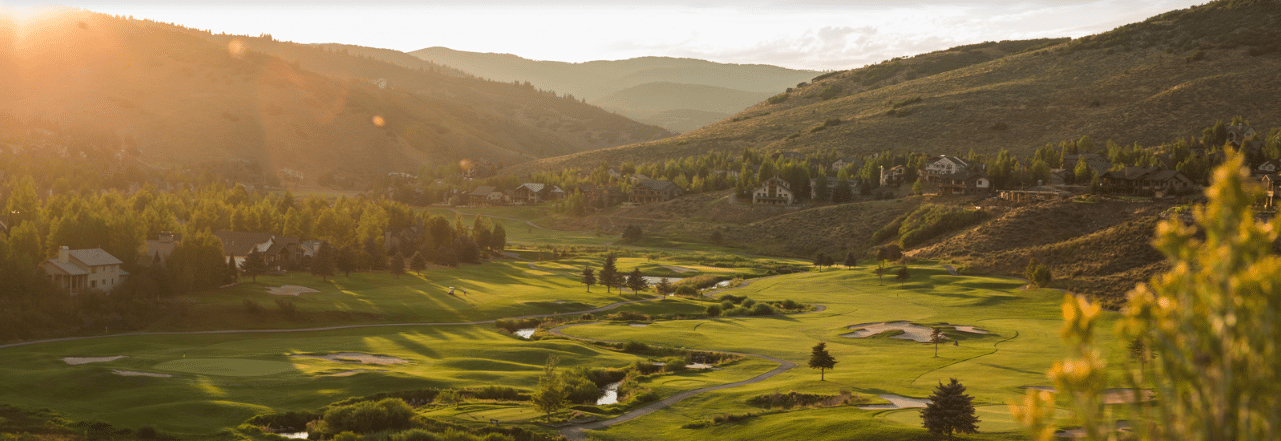 Jeremy Ranch Golf Club fairway views