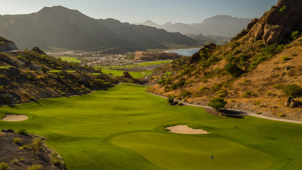 Golf and mountain views at Victory Ranch